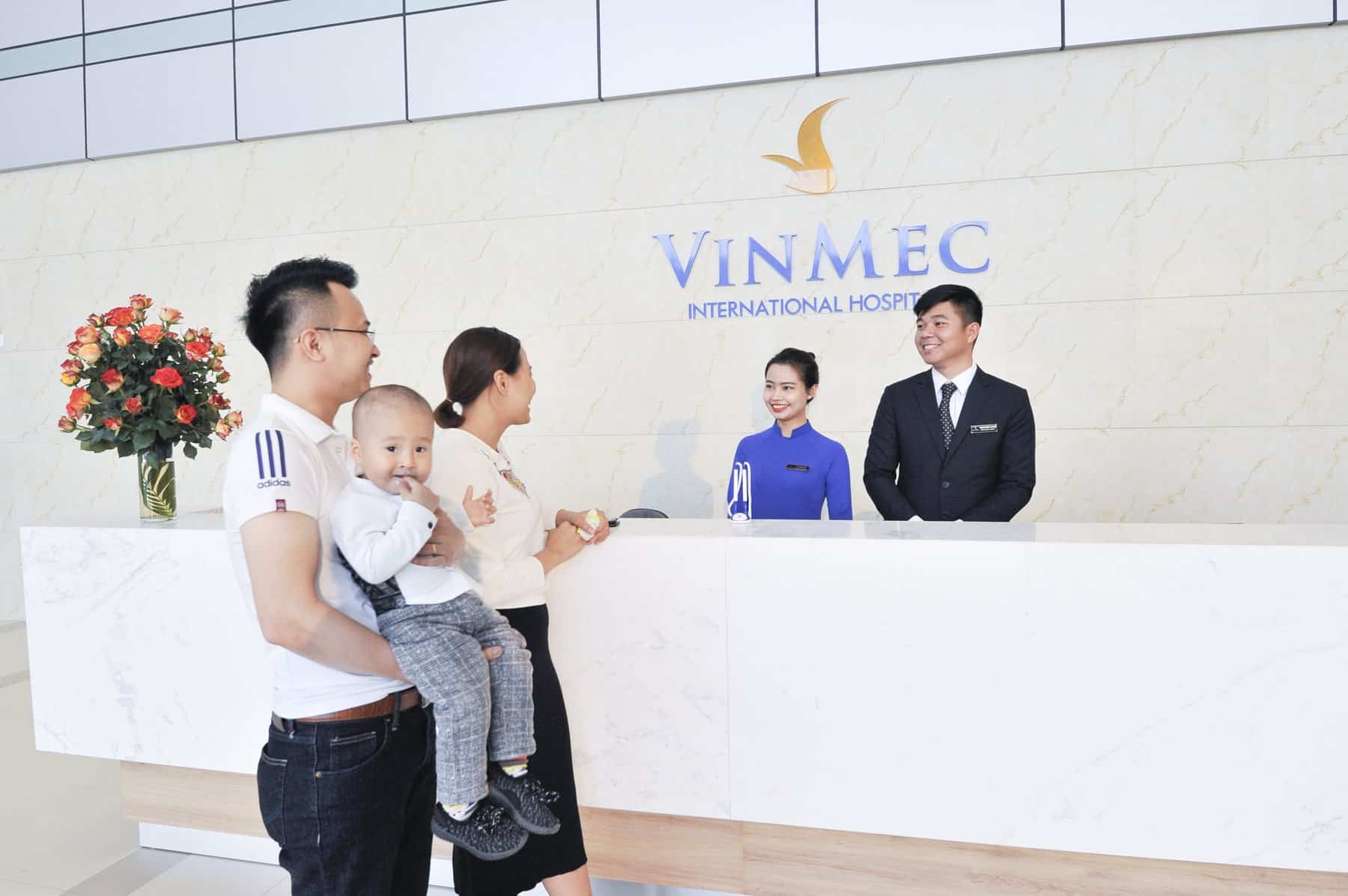 Đến với Vinmec, cư dân sẽ được hưởng trọn dịch vụ thăm khám đẳng cấp 5*