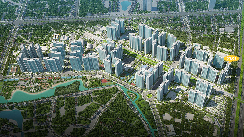 Read more about the article Tổng quan tòa S1.01 Vinhomes Smart City